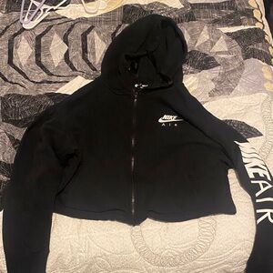 Nike Air Women's Black Cropped Jacket